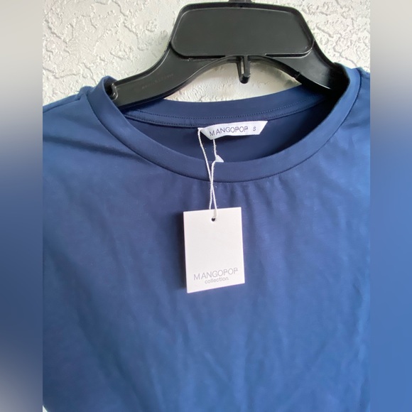 🆕 Mangopop Crew Neck Bodysuit Size Small - Picture 3 of 3